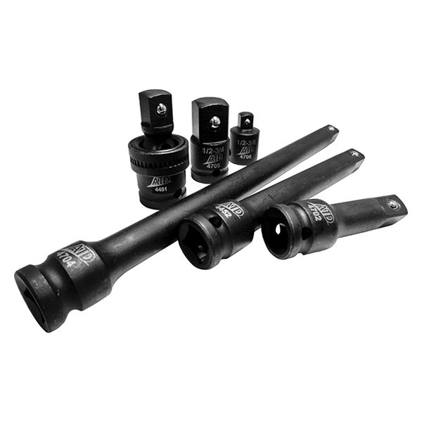 ATD® - (6 Pieces) 1/2" Drive Impact Extension and Adapter Set