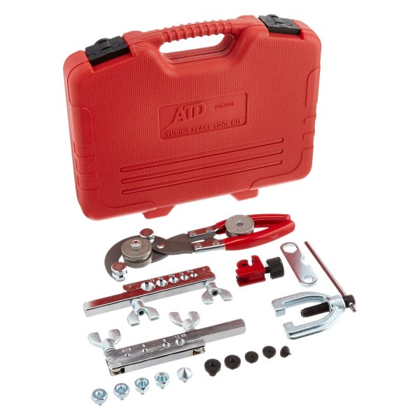 ATD® - 3/16" to 1/2" (4.75 to 10 mm) 45° Single/Double/Bubble Master Tubing and Flaring Tool Kit