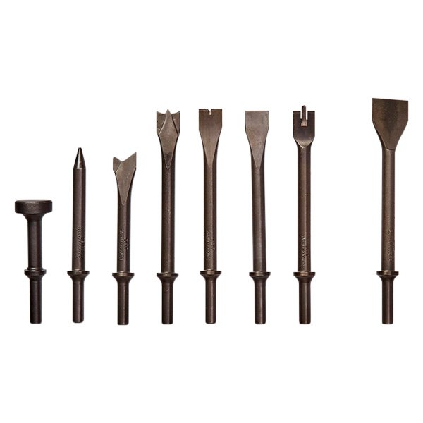ATD® - 9-Piece .401 Parker Turn-Type Shank All Purpose Chisel Set