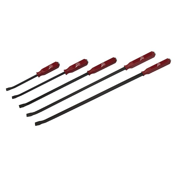 ATD® - 5-piece 12" to 36" Curved End Strike Cap Screwdriver Handle Pry Bar Set