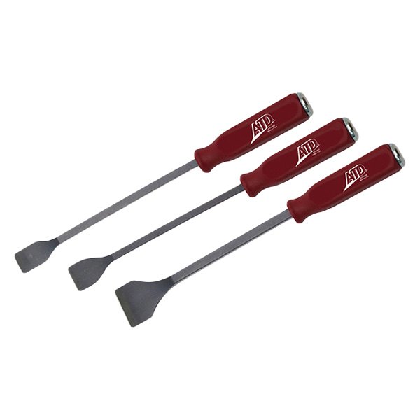 ATD® - 3-piece 3/4" to 1-1/2" Straight Blade Steel Gasket Scraper Set