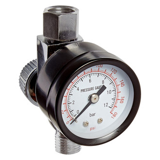 ATD® - 0 - 160 psi 1/4" (M) NPT x 1/4" (F) NPT Air Regulator with Gauge
