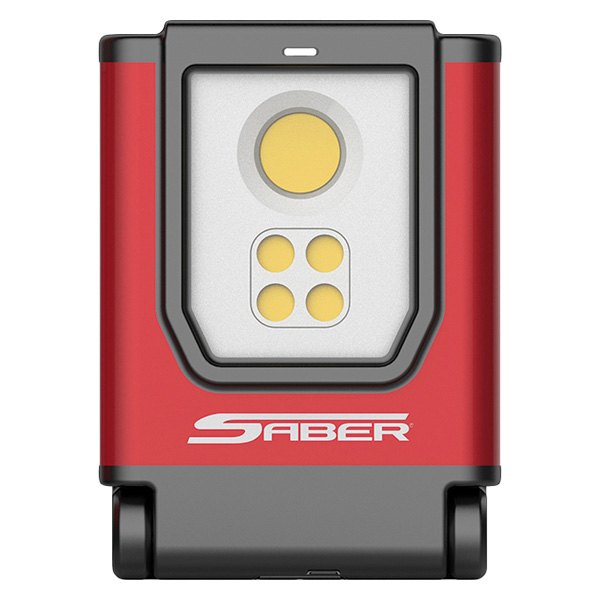ATD® - Saber™ 1000 lm LED Heavy Duty Anodized Cordless Work Light with 600 lm Spot Light