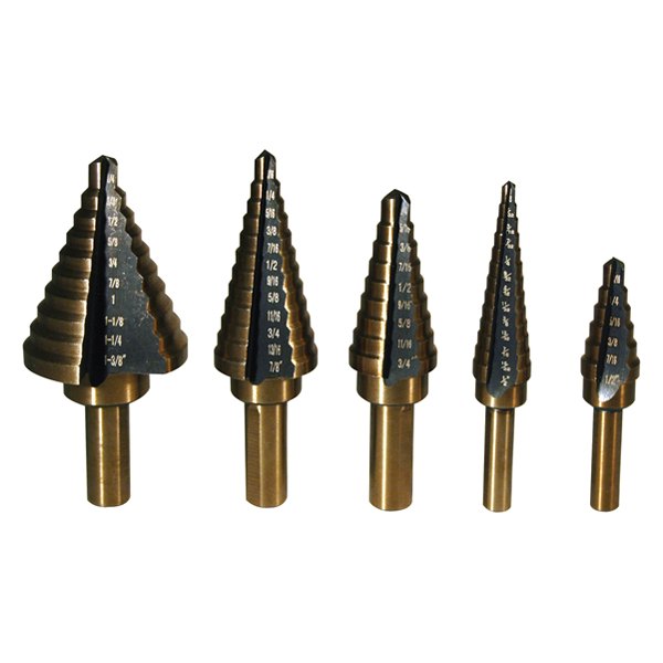 ATD® - 5-piece Step Drill Bit Set