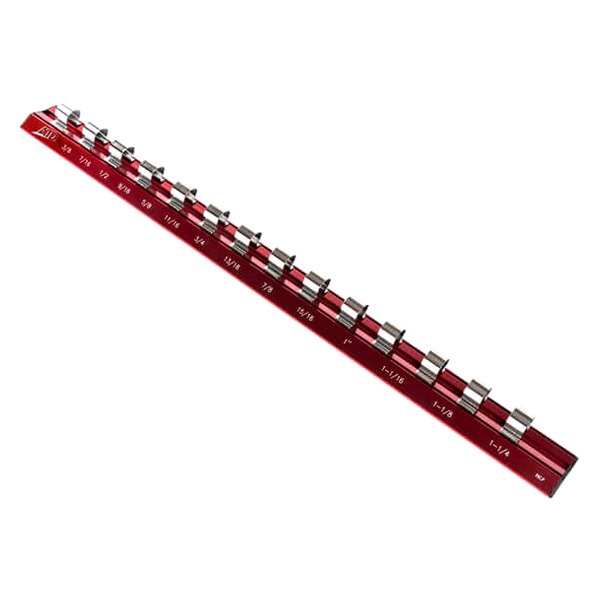 ATD® - 1/2" Drive SAE 14-Slot Aluminum Magnetic Socket Rail