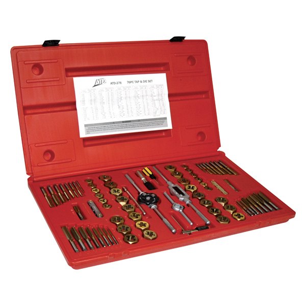 ATD® - 76-Piece Tap/Die Set