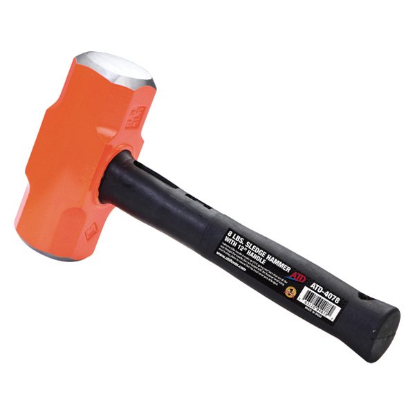 ATD® - 8 lb Steel Indestructible Handle Sledgehammer