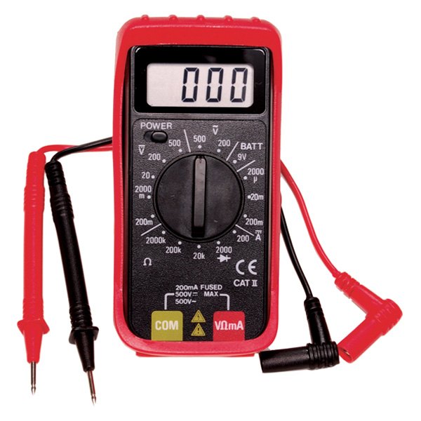 ATD® - Mini Multimeter (AC/DC Voltage, DC Current, Resistanse, Diode Test, Battery Tester)