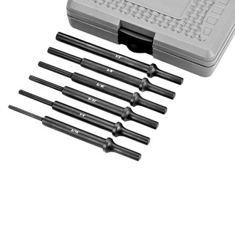 ATD® - 6-Piece .401 Parker Turn-Type Shank Extra Long Hammer Drift Tip Set