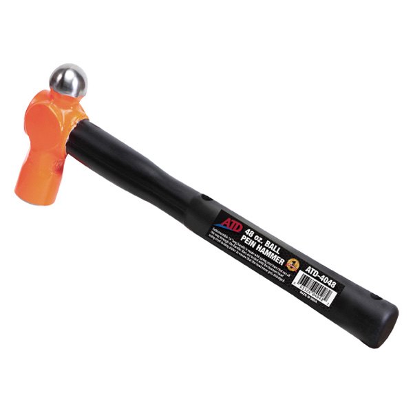 ATD® - 48 oz. Indestructible Handle Ball-Peen Hammer