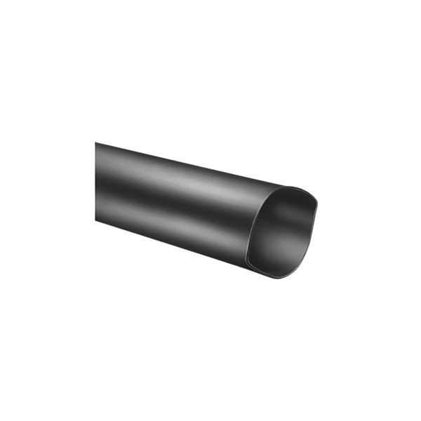 Auveco® - 6" x 1/16" 2:1 Polyolefin Black Thin Wall Heat Shrink Tubings