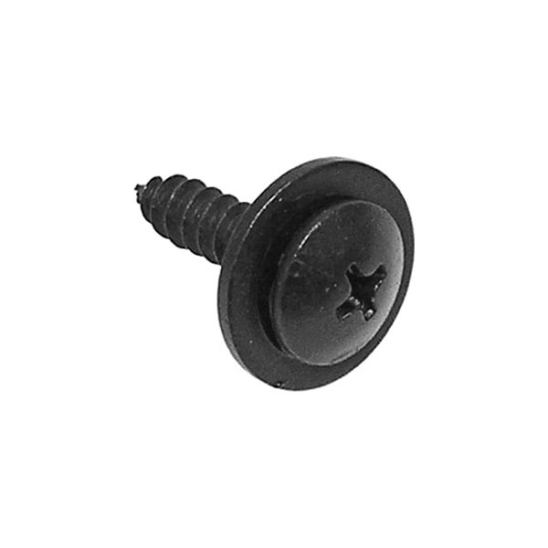 Auveco® - M4.8-1.61 x 19 mm Black Phillips Truss Washer Head Metric SEMS Screws with 16 mm O.D. Washer