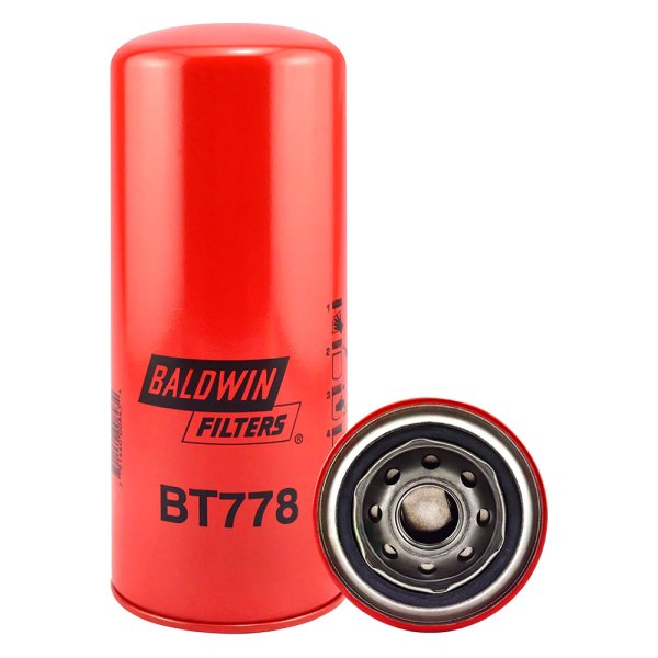 Baldwin Filters® - 8-23/32" U.S. Thread Low Pressure Spin-on Hydraulic Filter