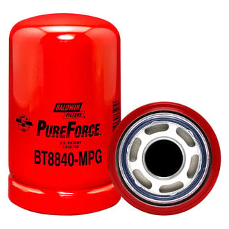 Baldwin Filters® - 6-1/8" U.S. Thread Maximum Performance Glass Medium Pressure Spin-on Hydraulic Filter
