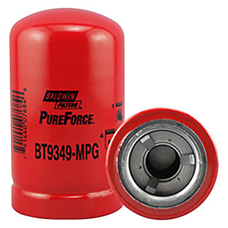 Baldwin Filters® - 5-17/32" U.S. Thread Maximum Performance Glass Medium Pressure Spin-on Hydraulic Filter