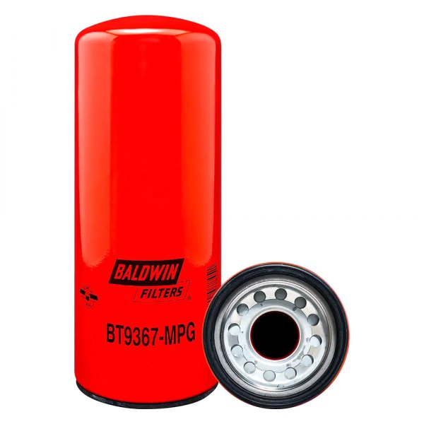 Baldwin Filters® - 11-29/32" Metric Thread Maximum Performance Glass Medium Pressure Spin-on Hydraulic Filter