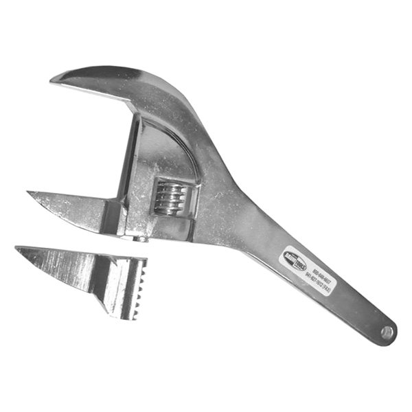 Baum Tools® - 2-1/16" x 10" OAL Replaceable Jaws Plain Handle Adjustable Wrench