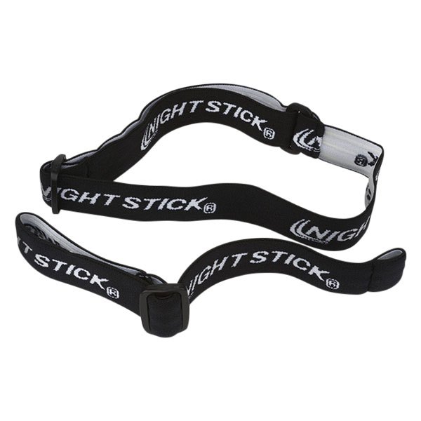 Bayco® - Elastic 2-Part Black Head Strap with Non-Slip Lining