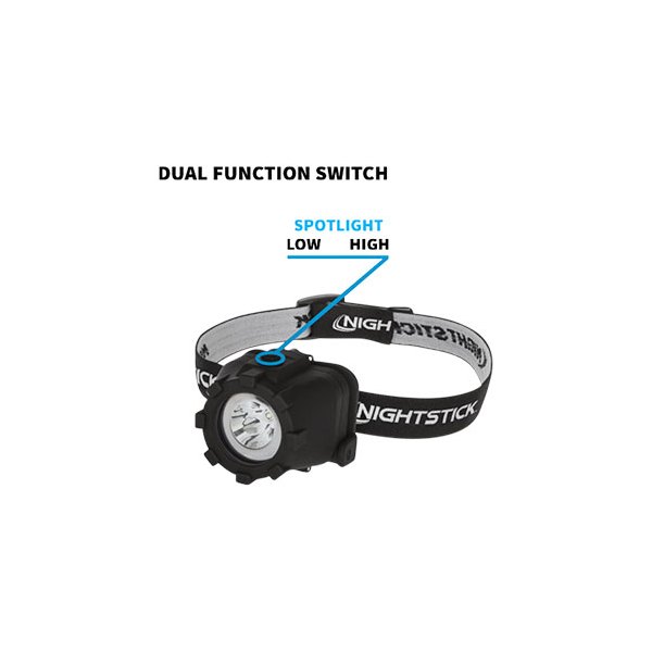Bayco® - Nightstick™ 120 lm Black LED Multi-Function Headlamp