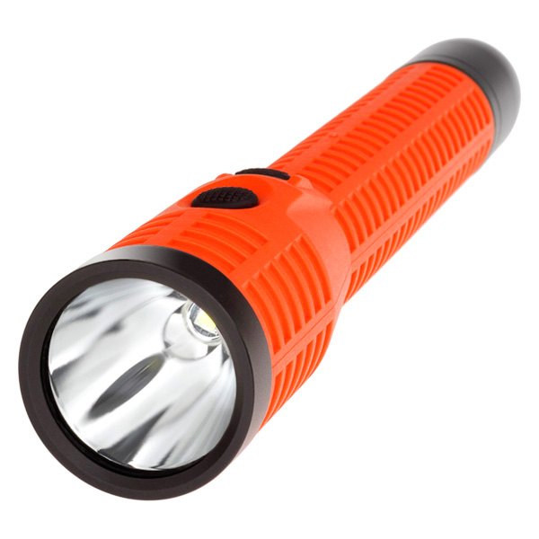 Bayco® NSR-9920XL Nightstick™ Dual-Light™ Xtreme Lumens™ 650 lm Red Polymer LED Flashlight with Magnet, Charger, AC and DC Power Supply Nightstick Polymer Duty Personal-Size Dual-Light Flashlight Rechargeable