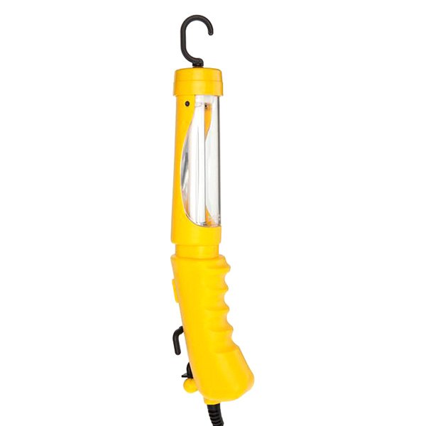 Bayco® - 13 W Fluorescent Corded Trouble Work Light with Dual Swivel Hooks and 6' 18/2 SJT W Cord