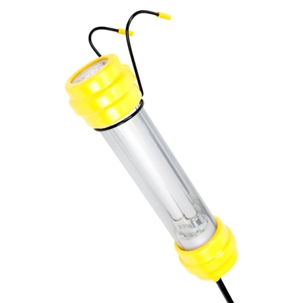 Bayco® - 13 W Fluorescent Corded Trouble Work Light with Spotlight and 50' 18/2 SJT Cord
