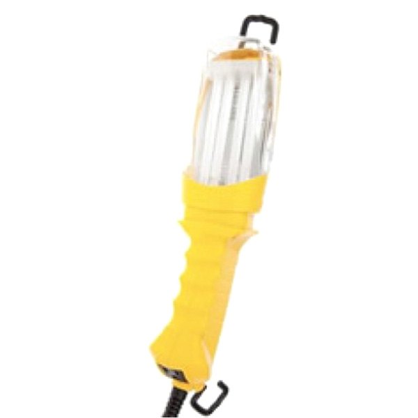 Bayco® - 26 W Fluorescent Corded Trouble Work Light with Dual Swivel Hooks and 6' 16/3 SJT Cord