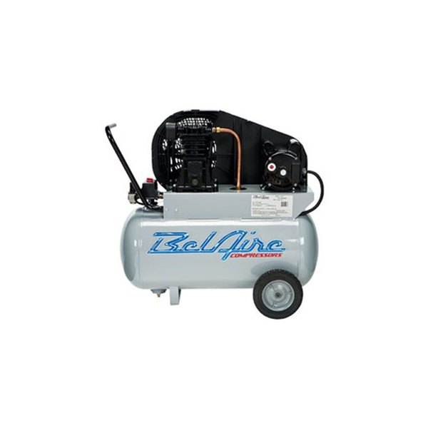 BelAire® - 2 hp 1-Stage 120/220 V 1-Phase 20 gal Horizontal Portable Air Compressor