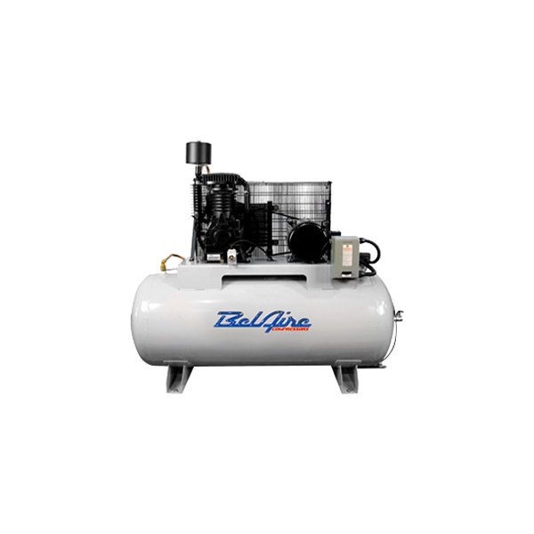 BelAire® - 5 hp 2-Stage 220 V 1-Phase 80 gal Horizontal Air Compressor