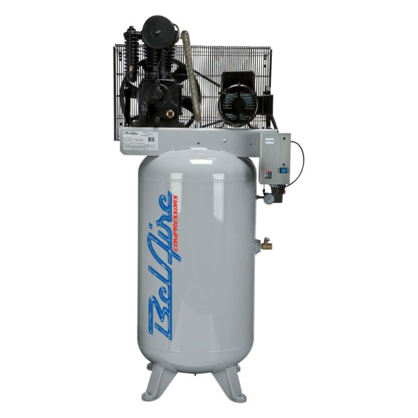 BelAire® - Cast Iron™ 5 hp 2-Stage 220 V 1-Phase 80 gal Vertical Air Compressor
