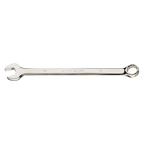 Beta Tools® - 42LMP-Series 17 mm 12-Point Angled Head Chrome Combination Wrench
