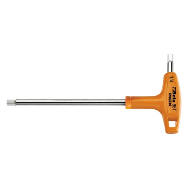 Beta Tools® - 96TINOX-AS-Series™ 3/32" SAE Double Tip Dipped T-Handle Hex Key