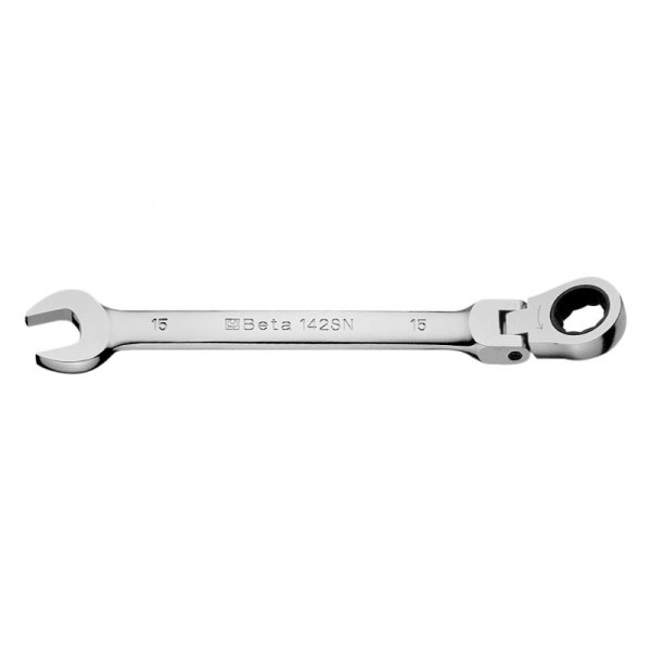 Beta Tools® - 142SN-Series 10 mm 12-Point Flexible Head Ratcheting Combination Wrench