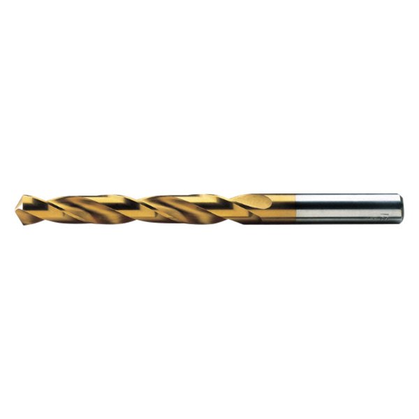 Beta Tools® - 414-Series™ 1.0 mm Titanium Nitride HSS Metric Cylindrical Shank Short Entirely Ground Twist Drill Bit
