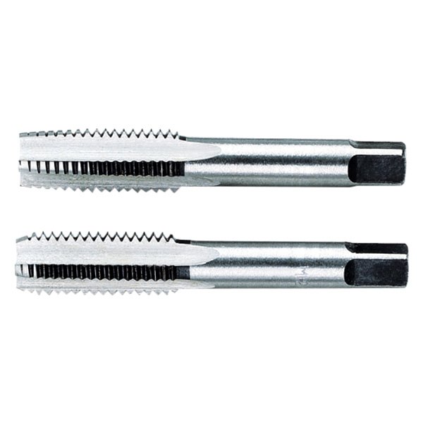 Beta Tools® - 433-Series 2-Piece M6 x 0.75 Metric Chrome-steel Right-Hand Fine Pitch Hand Tap Set