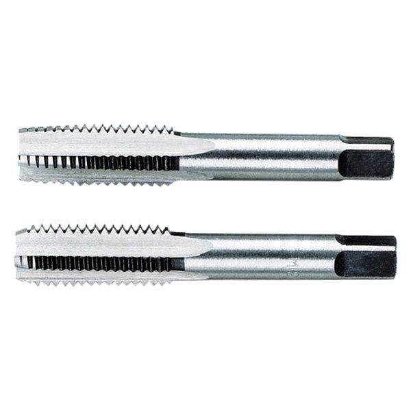 Beta Tools® - 433ASF-Series 2-Piece 1/4"-28 UNF SAE Chrome-steel Right-Hand Fine Pitch Hand Tap Set