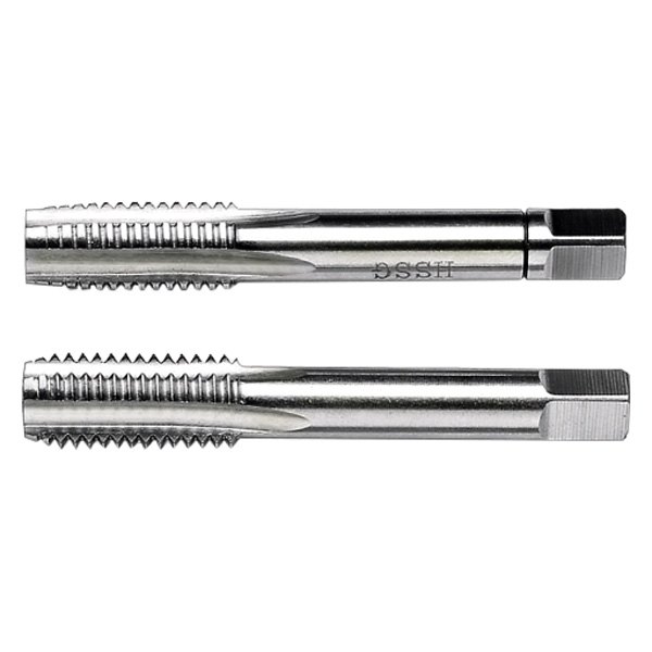 Beta Tools® - 434-Series 2-Piece M6 x 0.75 Metric Chrome-steel Right-Hand Fine Pitch Hand Tap Set