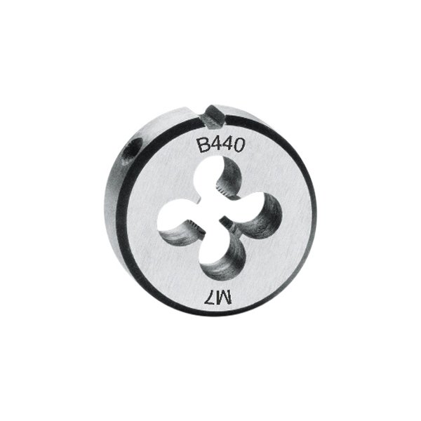 Beta Tools® - 440-Series M2 x 0.40 Metric Chrome-steel Right-Hand Coarse Pitch Round Die