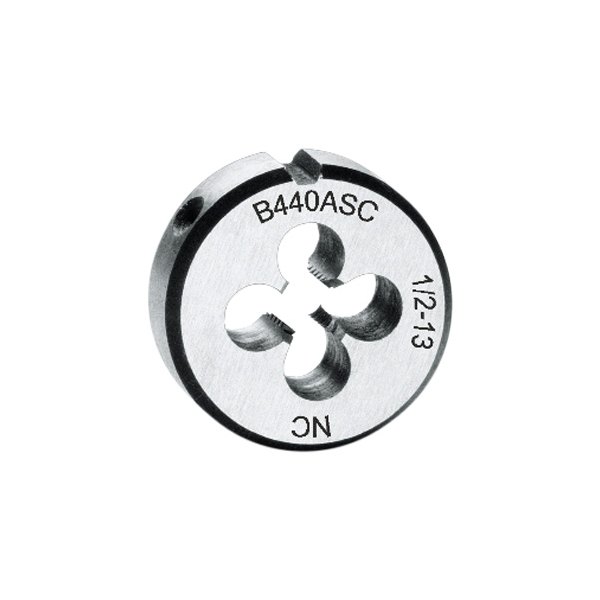 Beta Tools® - 440ASC-Series 1/4"-20 UNC SAE Chrome-steel Right-Hand Coarse Pitch Round Die