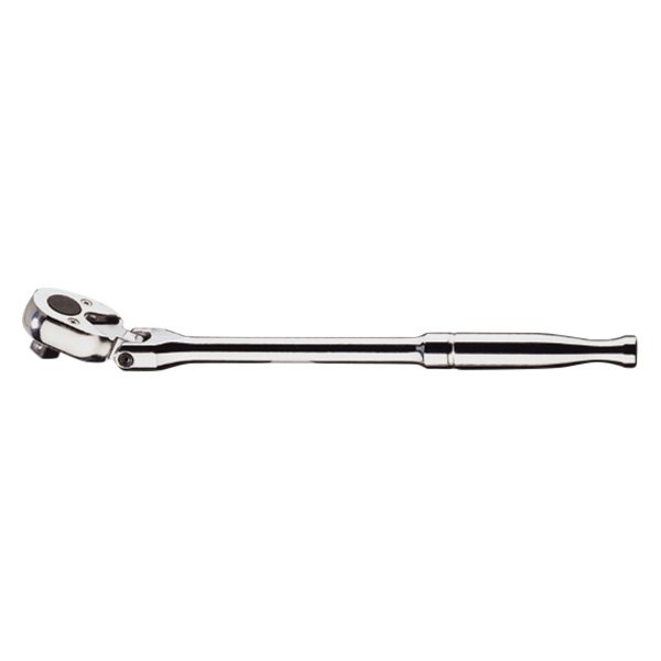 Beta Tools® - 910M/56™ 3/8" Drive 265 mm Length Flexible Head Flat Metal Grip Ratchet