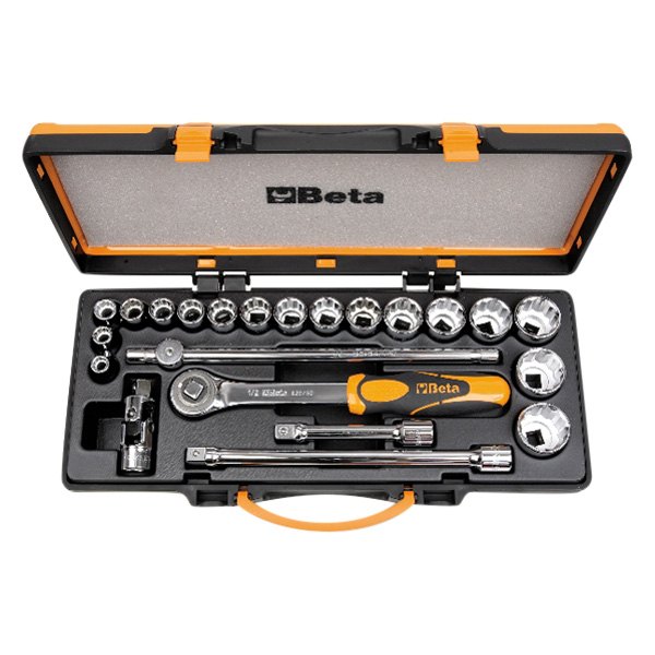 Beta Tools® - 920AS/C17X™ 1/2" Drive SAE Ratchet and Socket Set, 22 Pieces