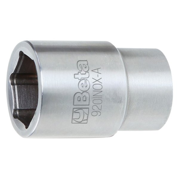 Beta Tools® - 920INOX-A™ 1/2" Drive 9 mm 6-Point Metric Standard Socket