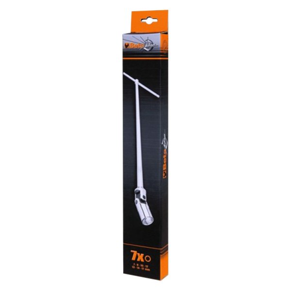 Beta Tools® - 952/D7™ Metric Flexible Flexible-Head T-Style Socket End Wrench Set, 7 Pieces