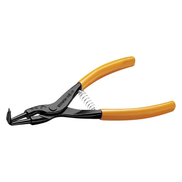 Beta Tools® - 1038-Series™ 90° Bent 0.9 mm Fixed Tips External Spring Loaded Snap Ring Pliers