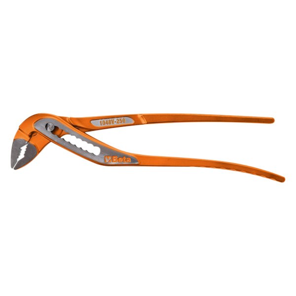 Beta Tools® - 1048V-Series™ 6-7/8" V-Jaws Metal Handle Lacquered Tongue & Groove Pliers