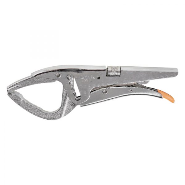 Beta Tools® - 1051L-Series™ 10-5/8" Metal Handle Large Curved Jaws Double Adjustment Locking Pliers