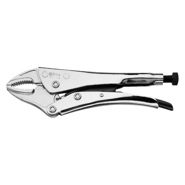 Beta Tools® - 1052-Series™ 5-1/2" Metal Handle Curved Jaws Locking Pliers