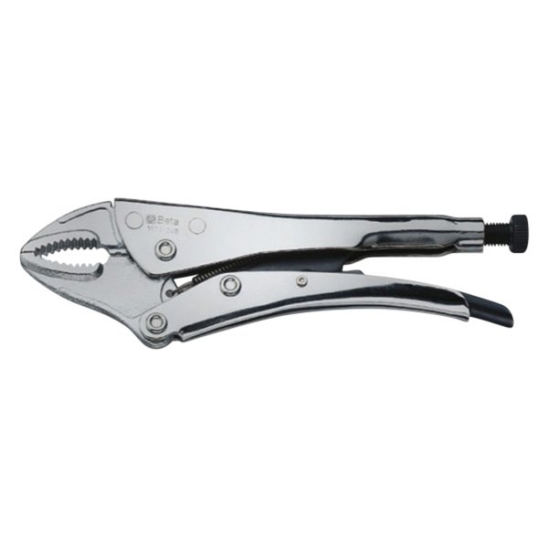 Beta Tools® - 1052K-Series™ 7-1/2" Metal Handle Curved Jaws Locking Pliers