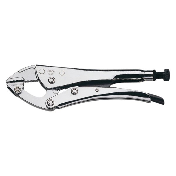 Beta Tools® - 1053-Series™ 9-1/2" Metal Handle Straight Jaws Floating Locking Pliers