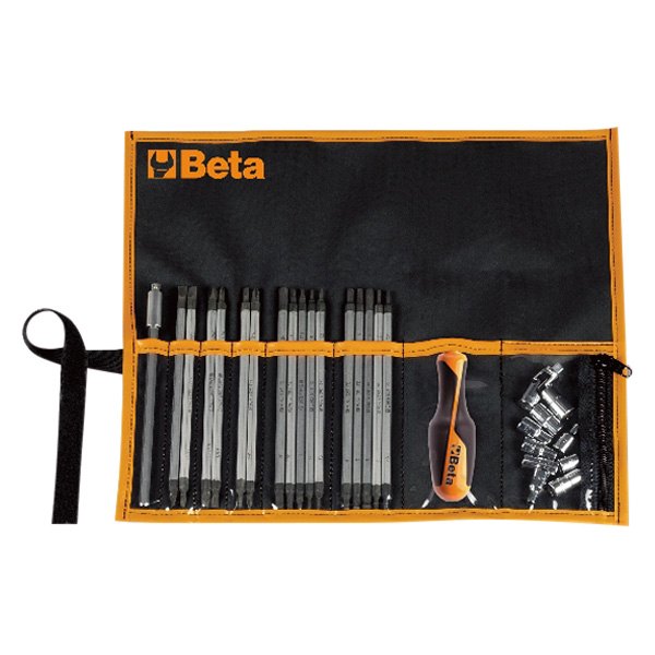 Beta Tools® - 1281BG/B28A-Series 30-piece Multi Material Handle Multi-Bit Screwdriver Kit